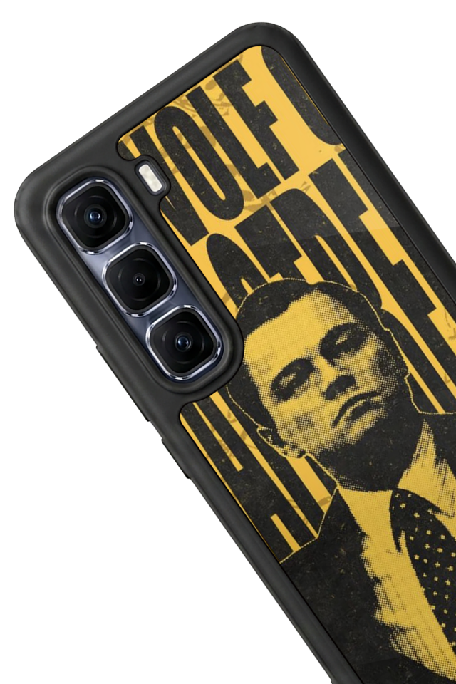 Infinix Hot 60 Pro Plus Uyumlu TheWolf Tasarımlı Glossy Premium Kılıf