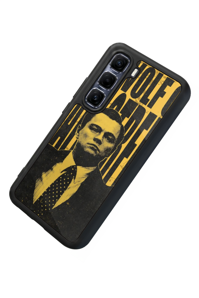 Infinix Hot 60 Pro Plus Uyumlu TheWolf Tasarımlı Glossy Premium Kılıf