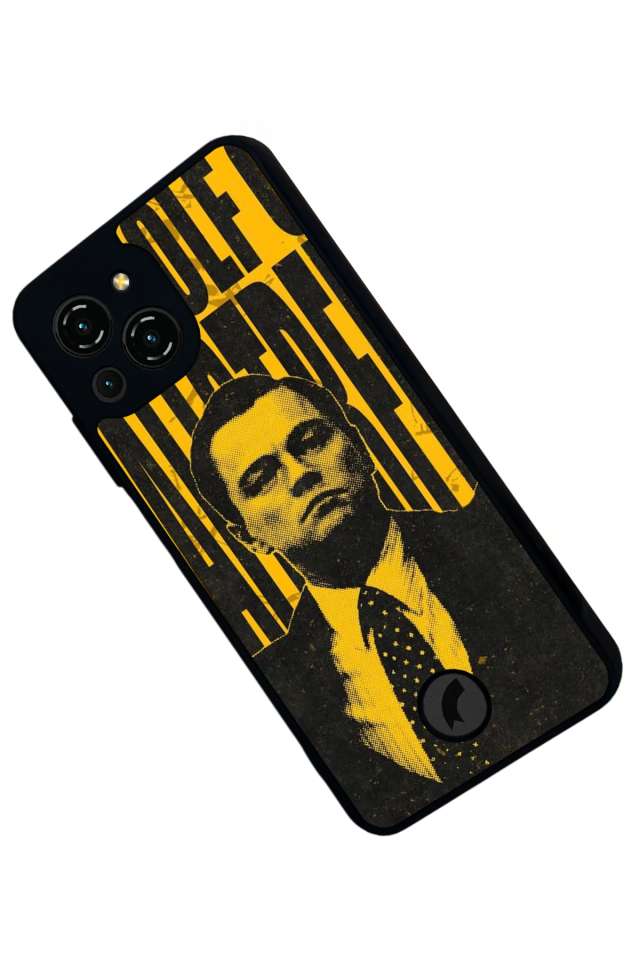 Reeder S23 Pro Max Uyumlu TheWolf Tasarımlı Glossy Premium Kılıf