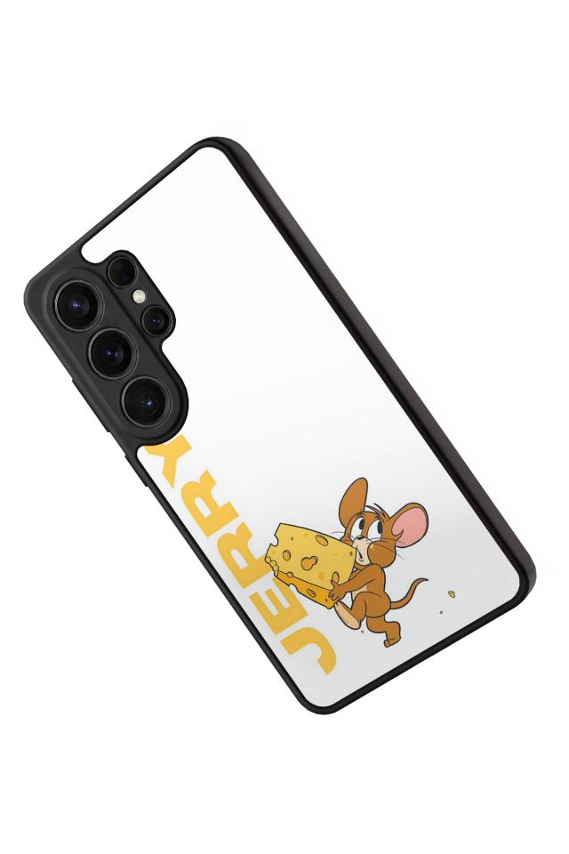 Samsung Galaxy S26 Ultra Uyumlu Tom And Jerry Tasarımlı Glossy Premium Kılıf