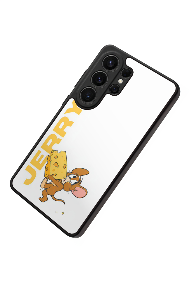 Samsung Galaxy S26 Ultra Uyumlu Tom And Jerry Tasarımlı Glossy Premium Kılıf