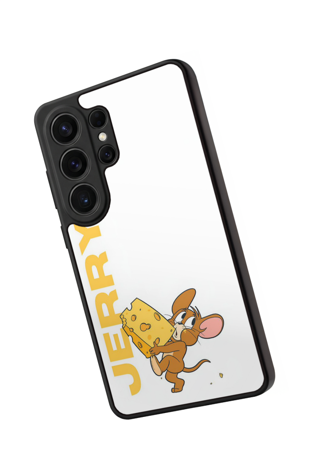 Samsung Galaxy S26 Ultra Uyumlu Tom And Jerry Tasarımlı Glossy Premium Kılıf