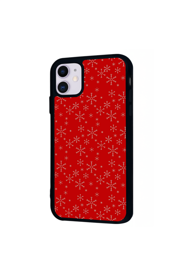 iPhone 11 Uyumlu Yilbasi Christmas Tasarımlı Glossy Premium Kılıf