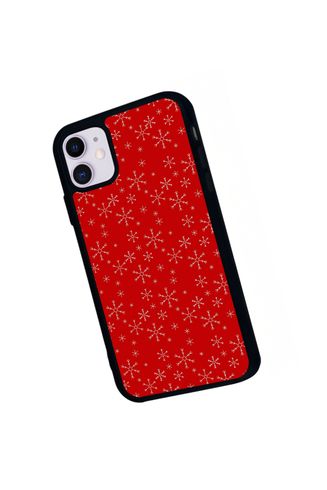 iPhone 11 Uyumlu Yilbasi Christmas Tasarımlı Glossy Premium Kılıf