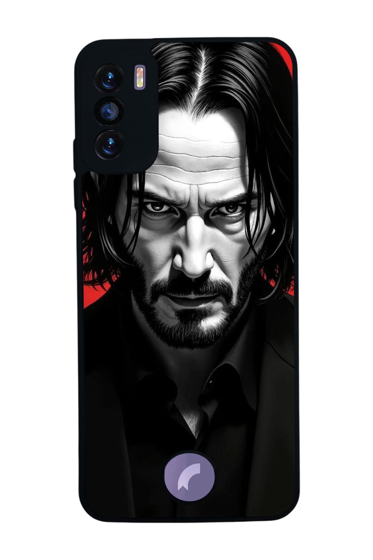 Reeder S19 Max Pro S Uyumlu JohnWick Tasarımlı Glossy Premium Kılıf