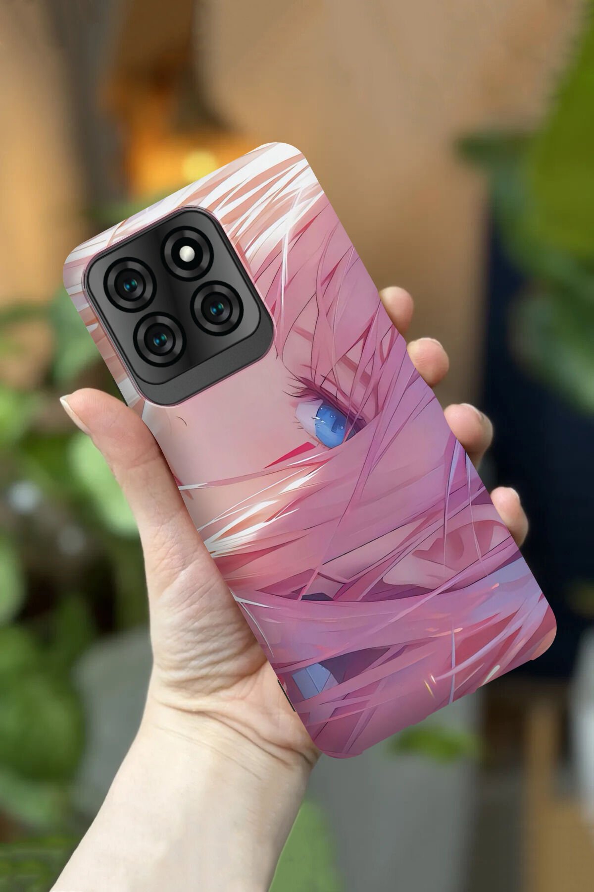Reeder S71 Uyumlu Kamera Korumalı Anime Desenli HD Baskılı Silikon Kılıf