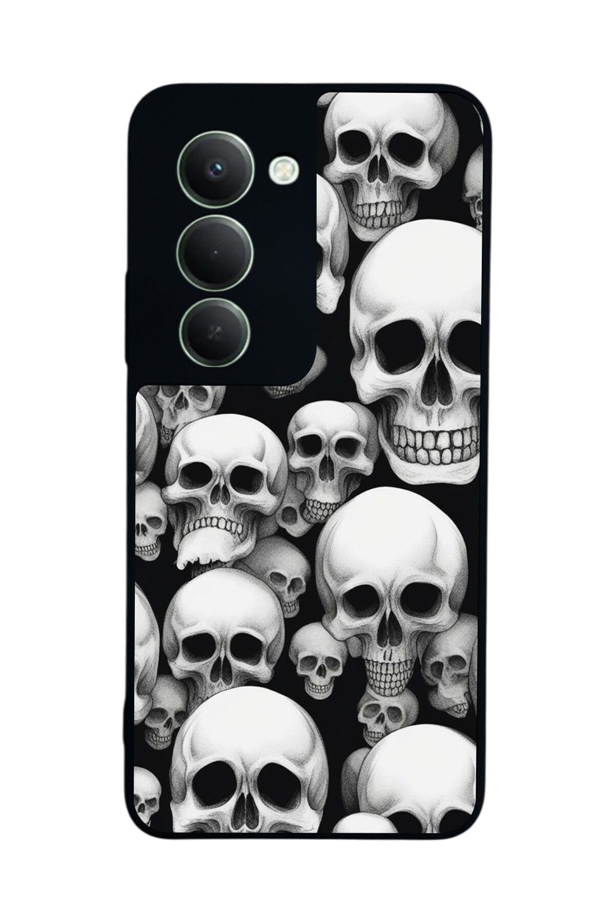 Xiaomi Redmi 15 5G Uyumlu KuruKafa Tasarımlı Glossy Premium Kılıf