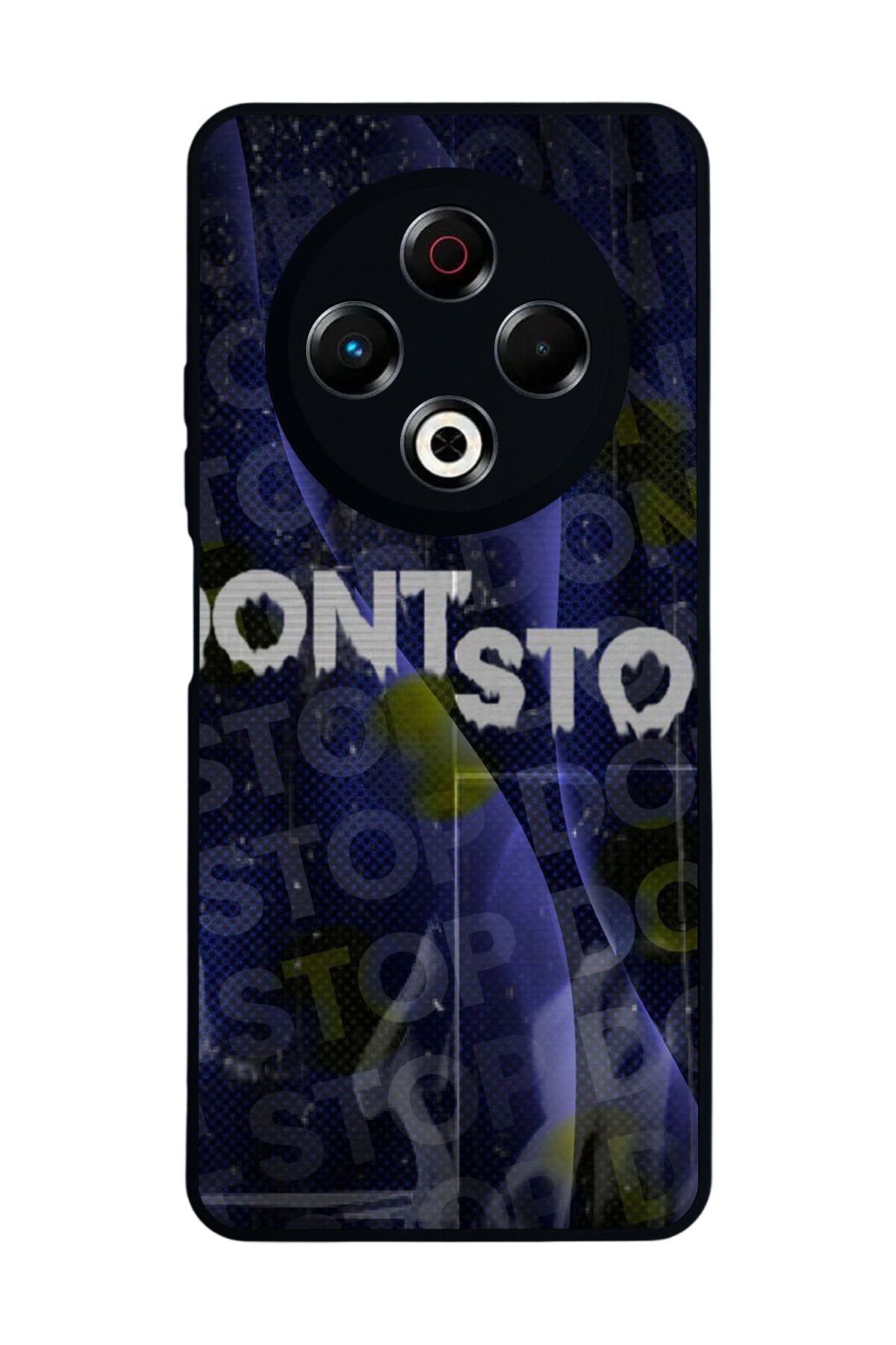 Tecno Spark 30 Uyumlu Dont Stop Tasarımlı Glossy Premium Kılıf