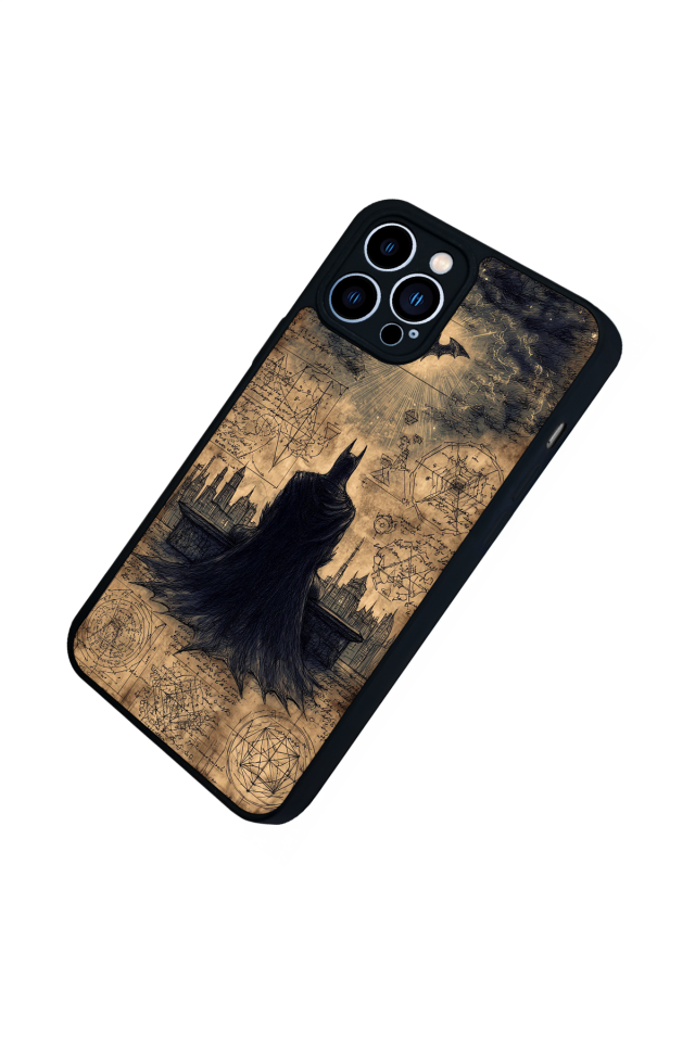 iPhone 13 Pro Max Uyumlu Batman Tasarımlı Glossy Premium Kılıf