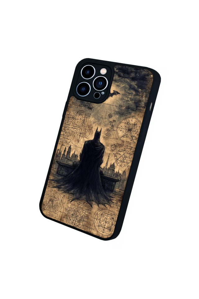 iPhone 13 Pro Max Uyumlu Batman Tasarımlı Glossy Premium Kılıf