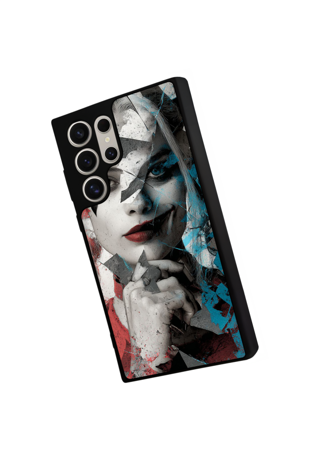 Samsung Galaxy S23 Ultra Uyumlu HarleyQueen Tasarımlı Glossy Premium Kılıf