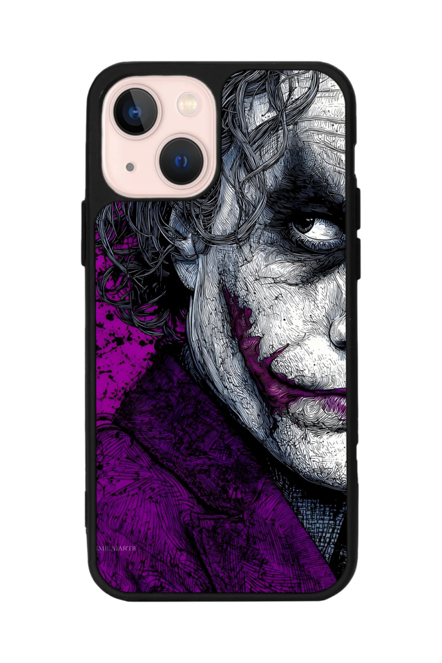 iPhone 15 Uyumlu Joker Tasarımlı Glossy Premium Kılıf
