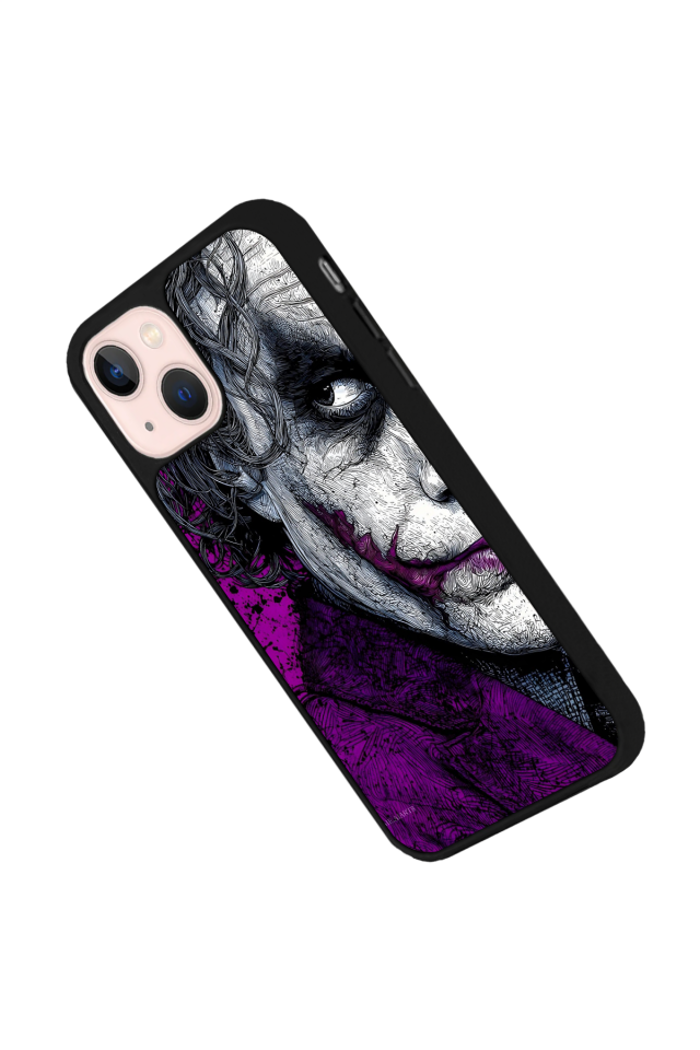 iPhone 15 Uyumlu Joker Tasarımlı Glossy Premium Kılıf