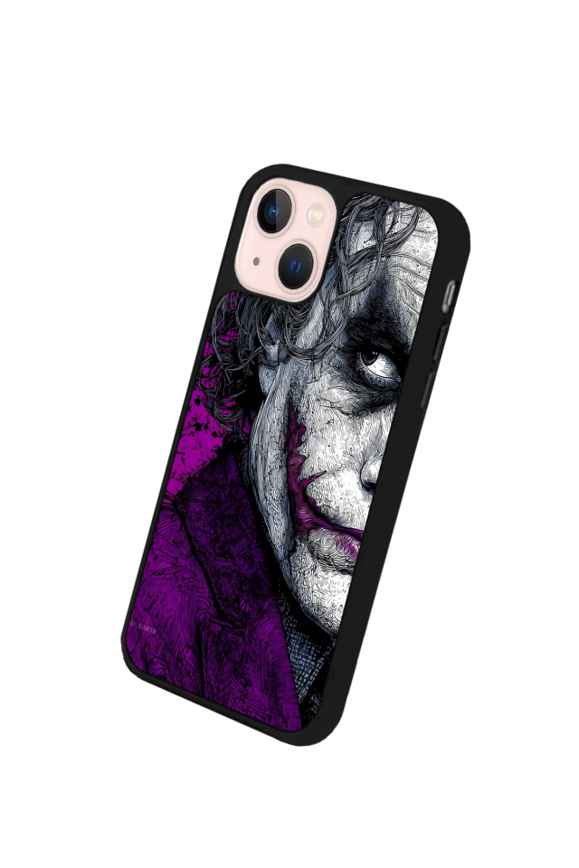iPhone 15 Uyumlu Joker Tasarımlı Glossy Premium Kılıf