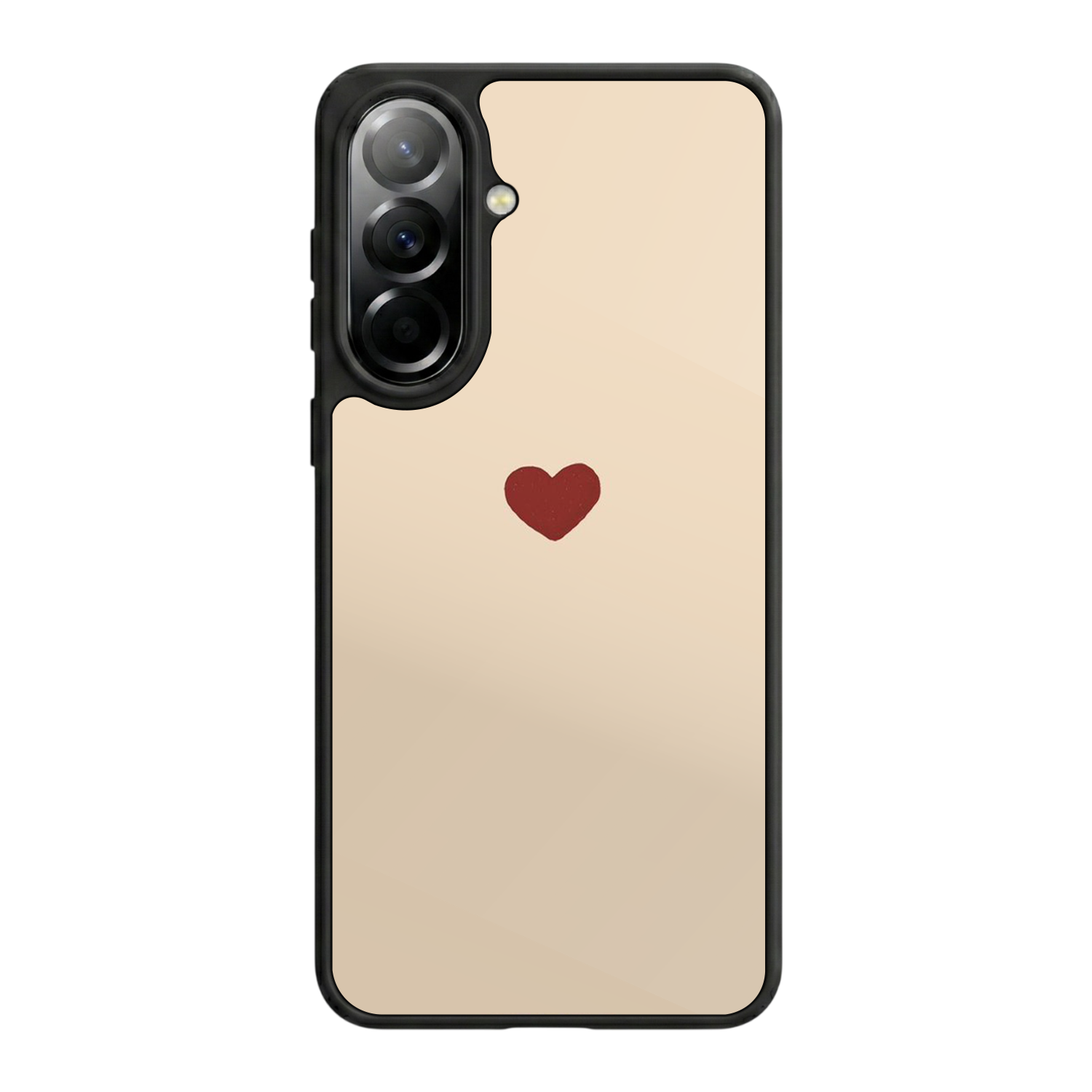 Samsung Galaxy A57 Uyumlu Kalp Love Tasarımlı Glossy Premium Kılıf