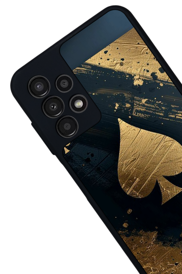 Samsung Galaxy A13 Uyumlu Kart Tasarımlı Glossy Premium Kılıf