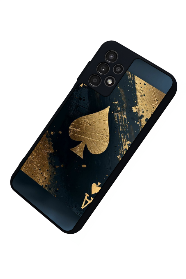 Samsung Galaxy A13 Uyumlu Kart Tasarımlı Glossy Premium Kılıf