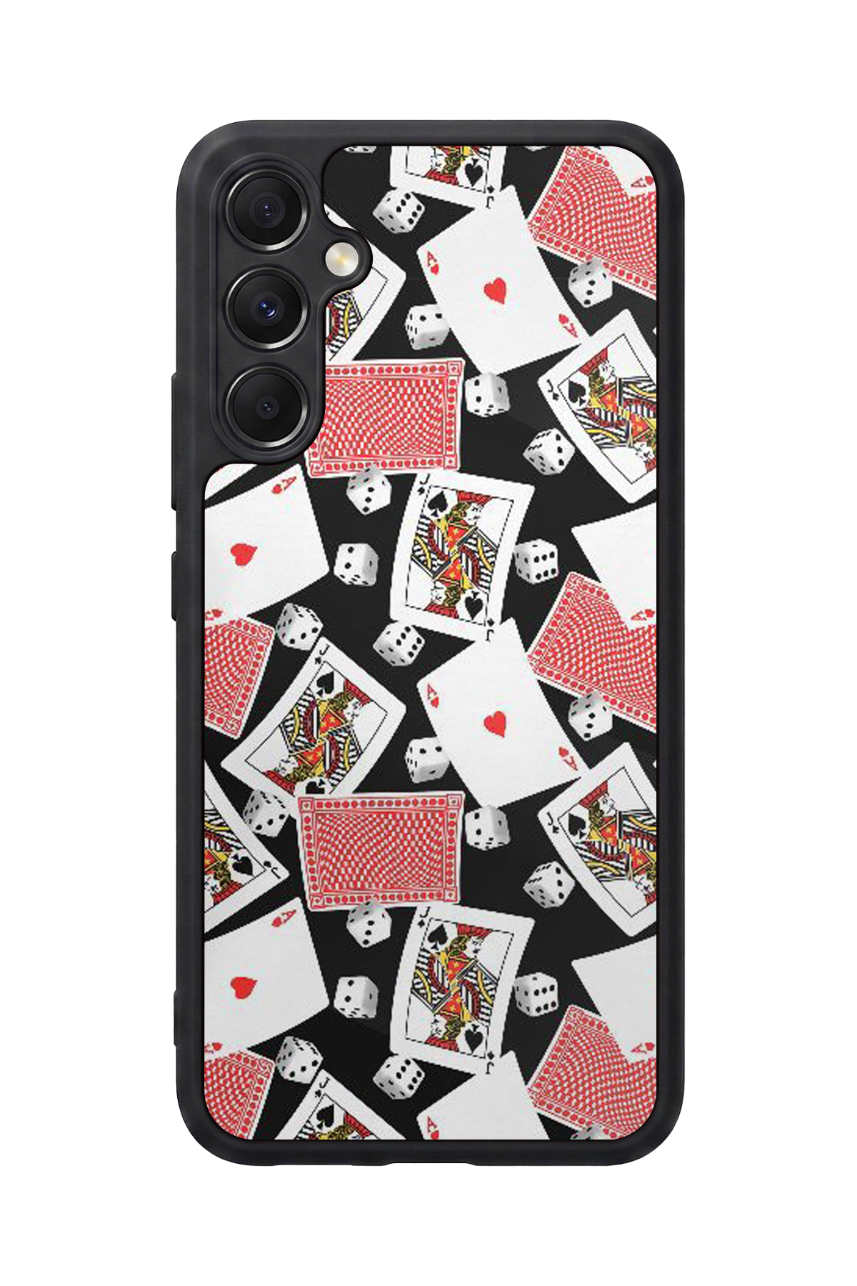 Samsung Galaxy M34 Uyumlu Kart Tasarımlı Glossy Premium Kılıf
