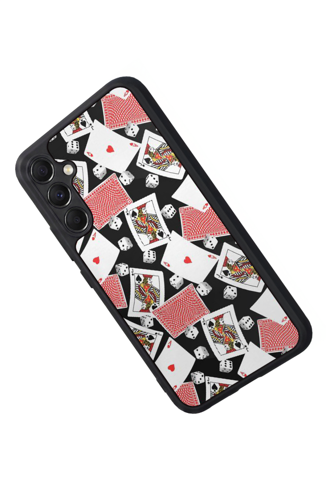 Samsung Galaxy M34 Uyumlu Kart Tasarımlı Glossy Premium Kılıf