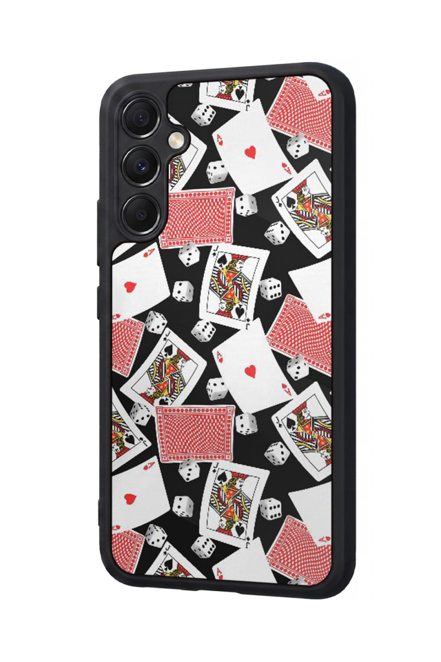 Samsung Galaxy M34 Uyumlu Kart Tasarımlı Glossy Premium Kılıf
