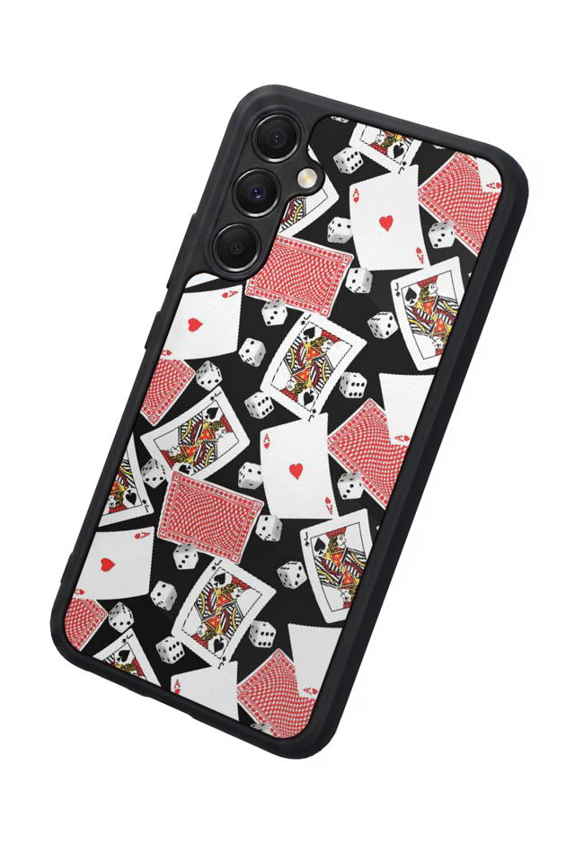 Samsung Galaxy M34 Uyumlu Kart Tasarımlı Glossy Premium Kılıf