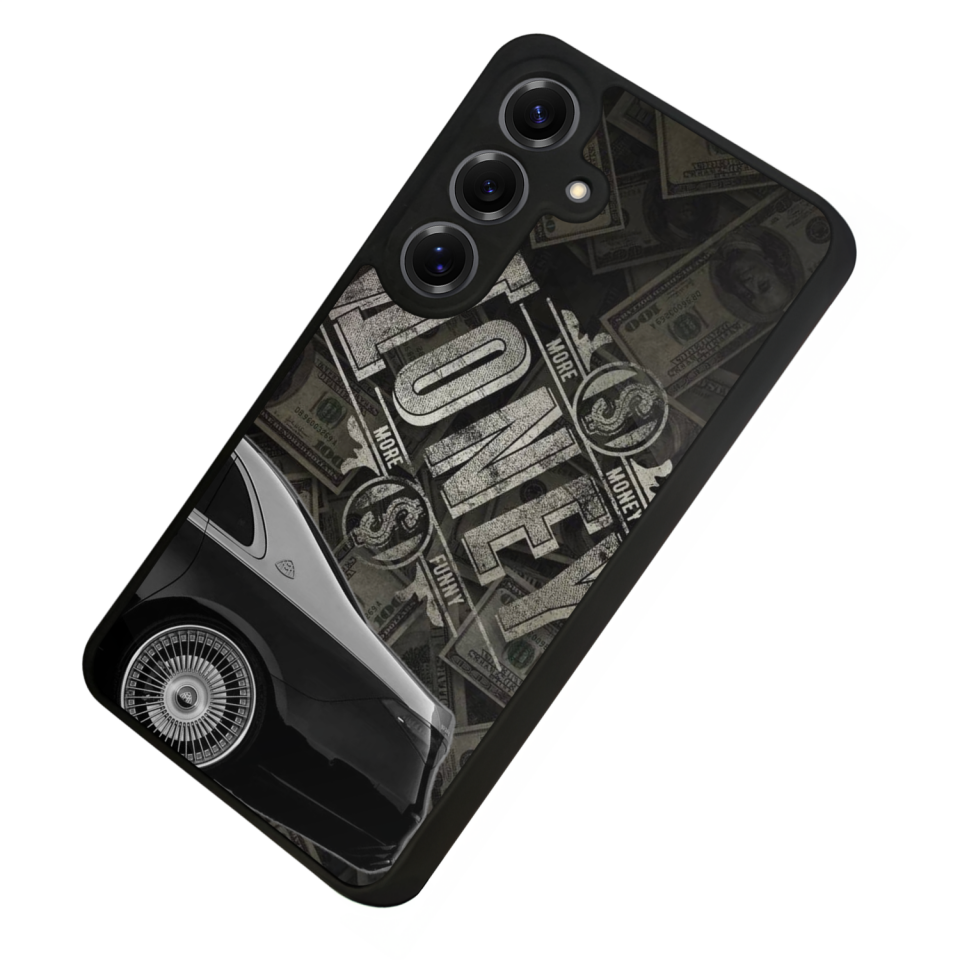 Samsung Galaxy S25 Uyumlu Money Para Tasarımlı Glossy Premium Kılıf