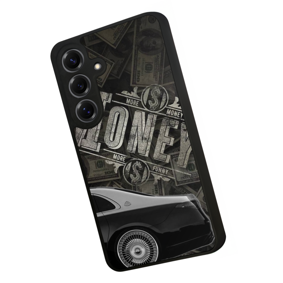 Samsung Galaxy S25 Uyumlu Money Para Tasarımlı Glossy Premium Kılıf