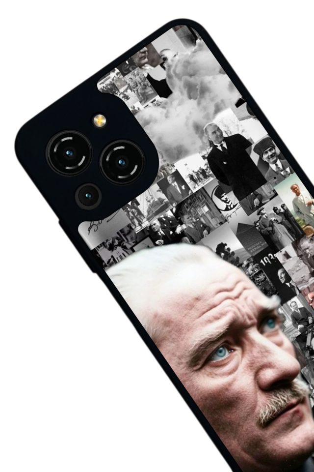 Reeder S23 Pro Max Uyumlu Mustafa Kemal Ataturk Tasarımlı Glossy Premium Kılıf