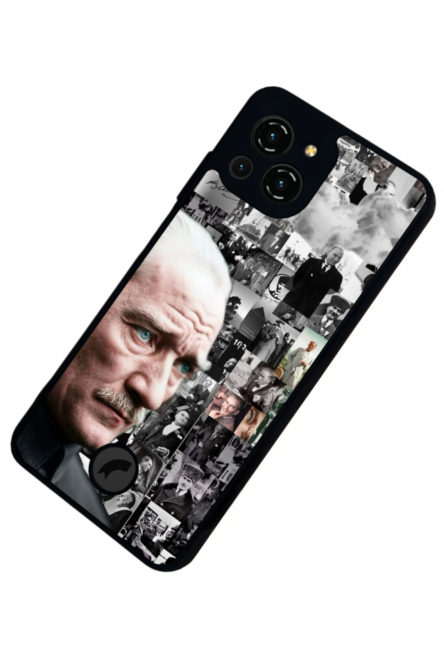 Reeder S23 Pro Max Uyumlu Mustafa Kemal Ataturk Tasarımlı Glossy Premium Kılıf