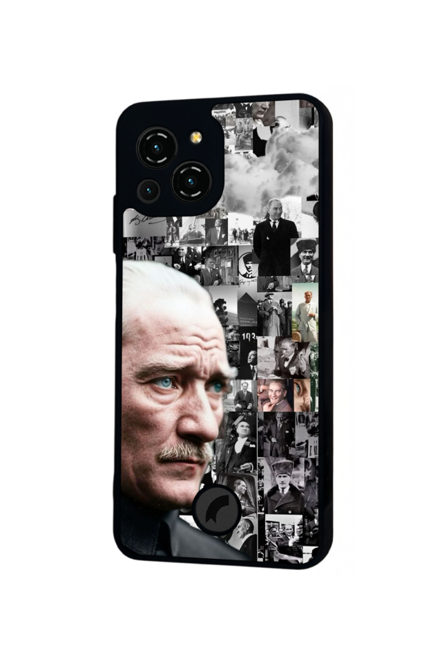 Reeder S23 Pro Max Uyumlu Mustafa Kemal Ataturk Tasarımlı Glossy Premium Kılıf