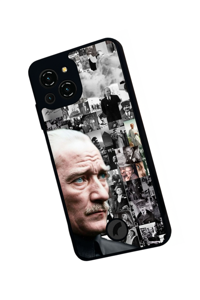 Reeder S23 Pro Max Uyumlu Mustafa Kemal Ataturk Tasarımlı Glossy Premium Kılıf