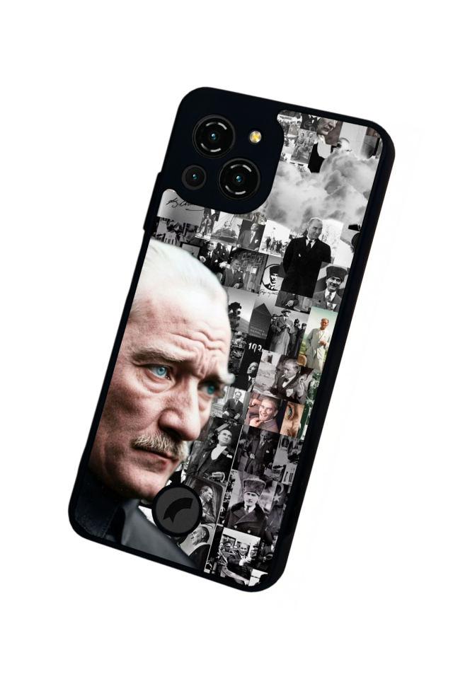 Reeder S23 Pro Max Uyumlu Mustafa Kemal Ataturk Tasarımlı Glossy Premium Kılıf