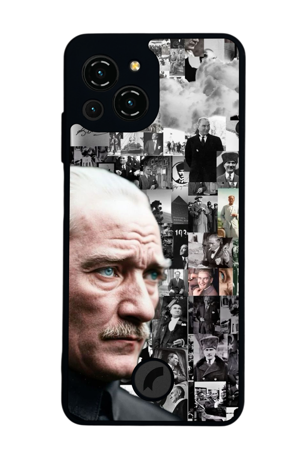 Reeder S23 Pro Max Uyumlu Mustafa Kemal Ataturk Tasarımlı Glossy Premium Kılıf