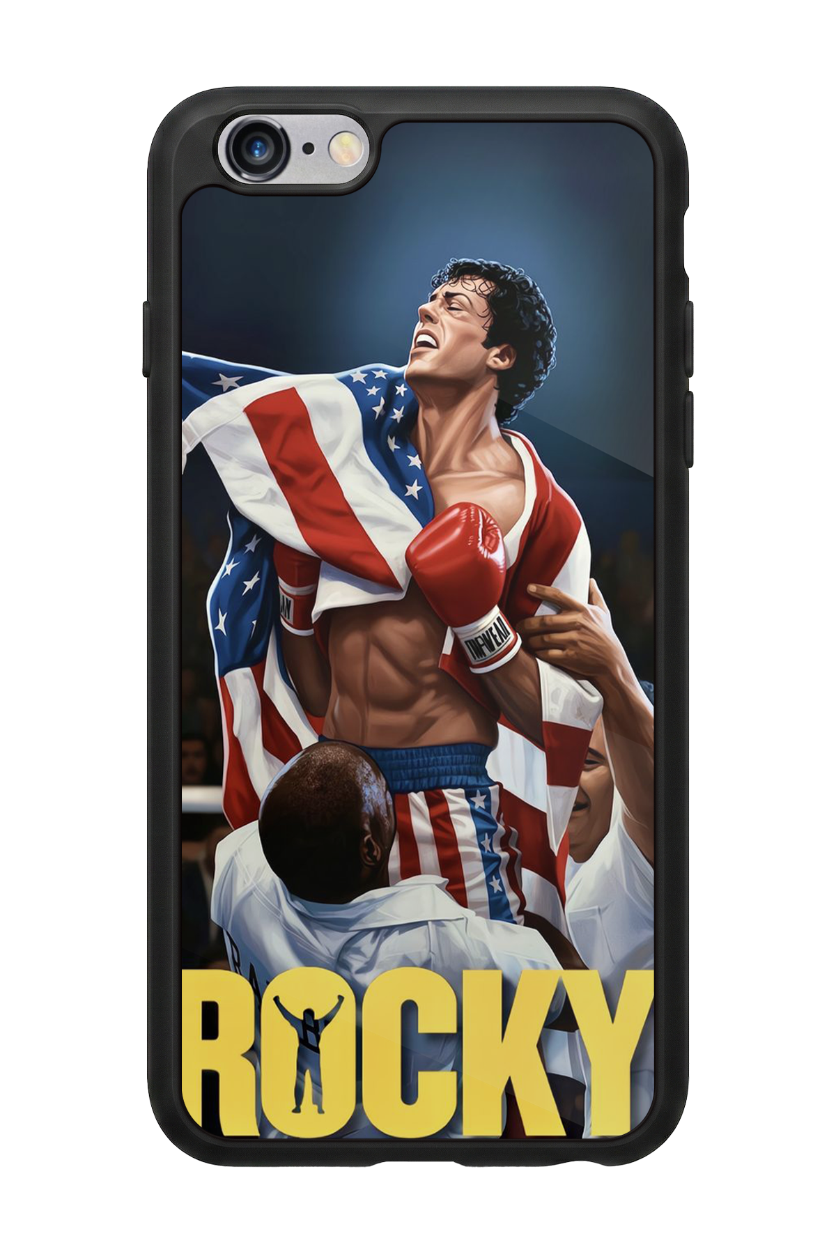 iPhone 6 Plus Uyumlu Rocky Tasarımlı Glossy Premium Kılıf