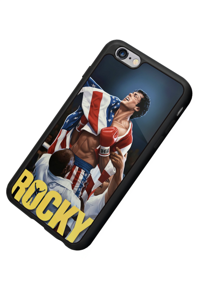 iPhone 6 Plus Uyumlu Rocky Tasarımlı Glossy Premium Kılıf