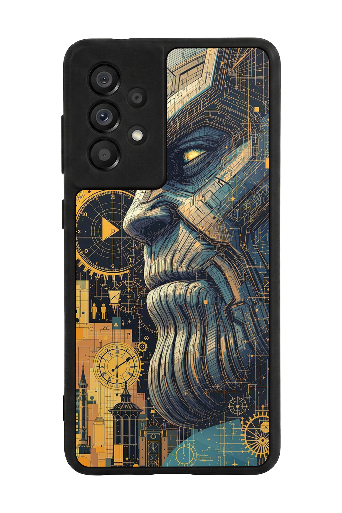 Samsung Galaxy A73 Uyumlu Thanos Tasarımlı Glossy Premium Kılıf