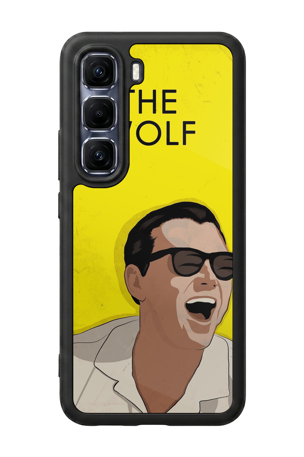 Infinix Hot 60 Pro Plus Uyumlu TheWolf Tasarımlı Glossy Premium Kılıf