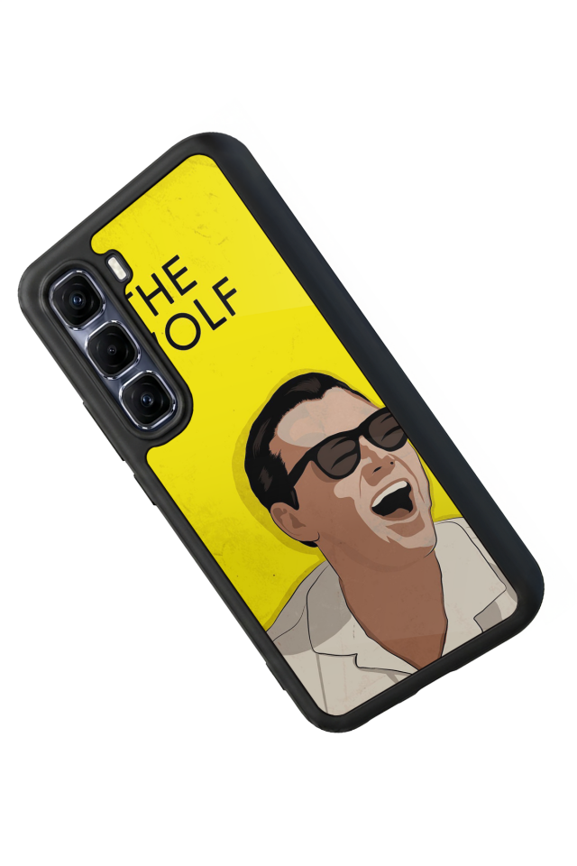 Infinix Hot 60 Pro Plus Uyumlu TheWolf Tasarımlı Glossy Premium Kılıf