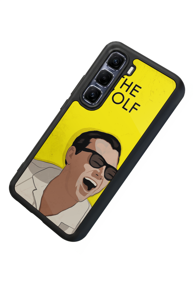 Infinix Hot 60 Pro Plus Uyumlu TheWolf Tasarımlı Glossy Premium Kılıf