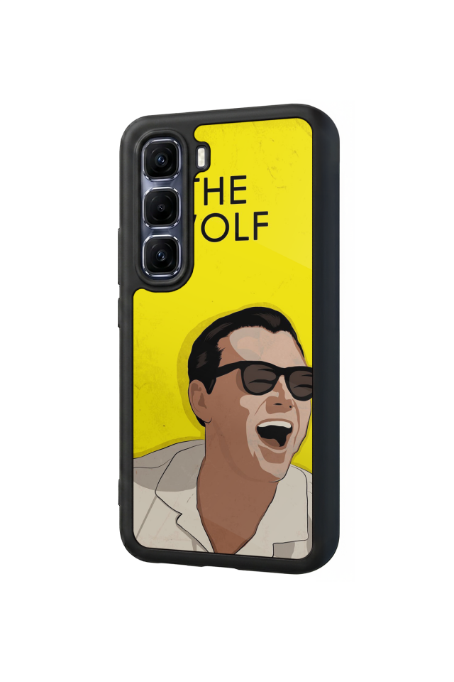 Infinix Hot 60 Pro Plus Uyumlu TheWolf Tasarımlı Glossy Premium Kılıf