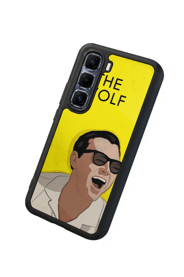 Infinix Hot 60 Pro Plus Uyumlu TheWolf Tasarımlı Glossy Premium Kılıf