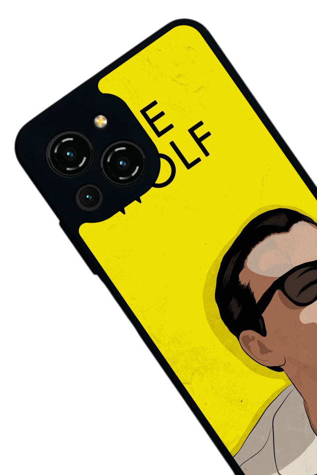 Reeder S23 Pro Max Uyumlu TheWolf Tasarımlı Glossy Premium Kılıf