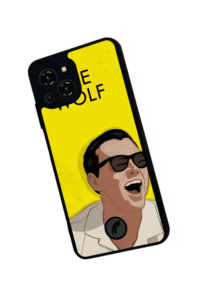 Reeder S23 Pro Max Uyumlu TheWolf Tasarımlı Glossy Premium Kılıf