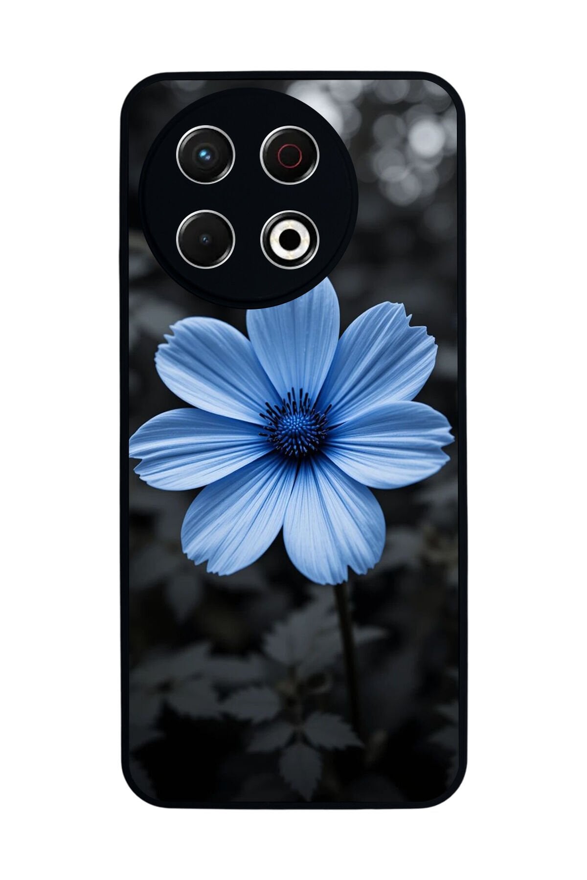 Tecno Spark 30 Pro Uyumlu Cicek Tasarımlı Glossy Premium Kılıf