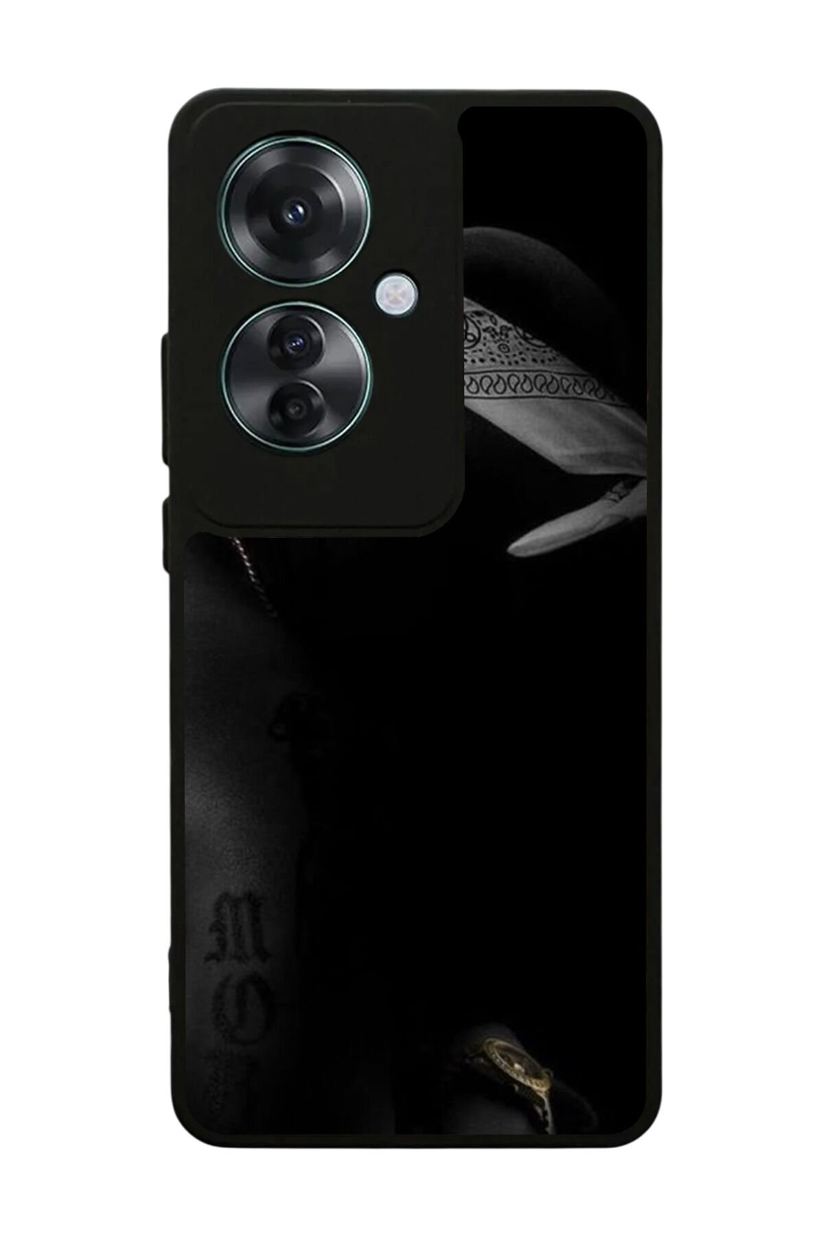 Oppo Reno 11F Uyumlu Tupac Tasarımlı Glossy Premium Kılıf