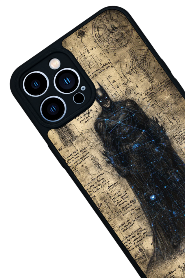 iPhone 13 Pro Max Uyumlu Batman Tasarımlı Glossy Premium Kılıf