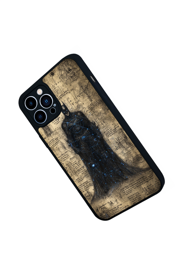 iPhone 13 Pro Max Uyumlu Batman Tasarımlı Glossy Premium Kılıf