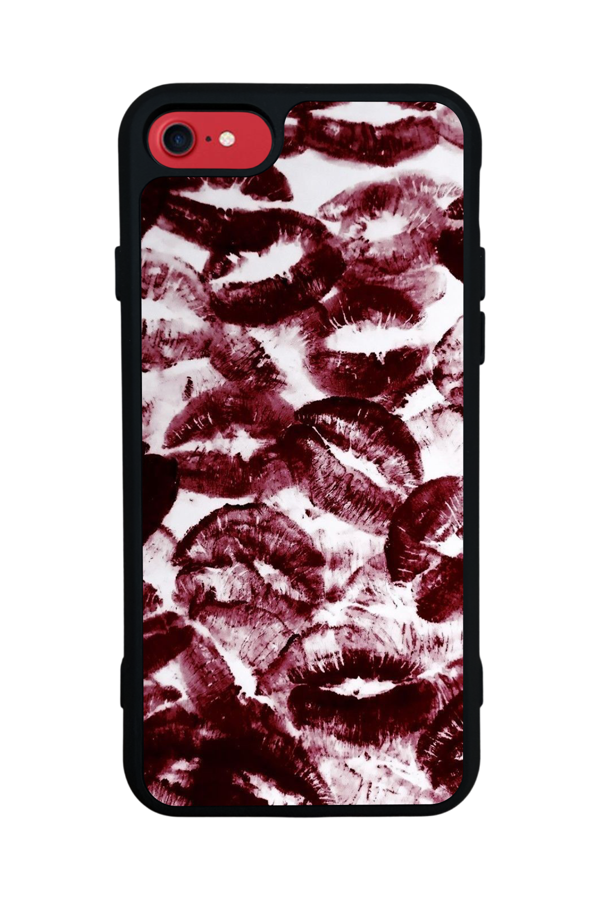 iPhone 8 Uyumlu Dudak Tasarımlı Glossy Premium Kılıf