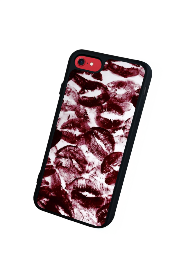 iPhone 8 Uyumlu Dudak Tasarımlı Glossy Premium Kılıf