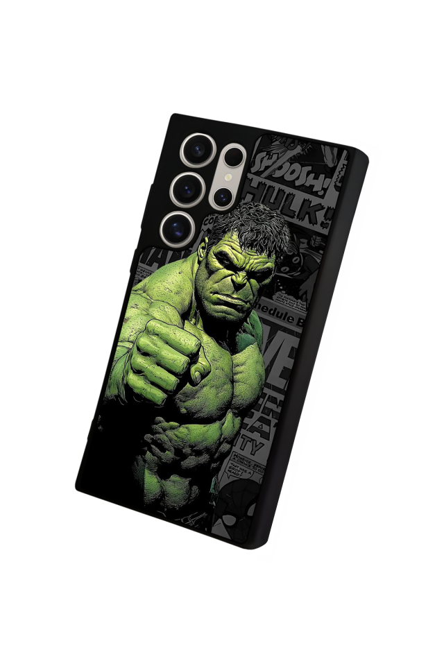 Samsung Galaxy S23 Ultra Uyumlu Hulk Tasarımlı Glossy Premium Kılıf